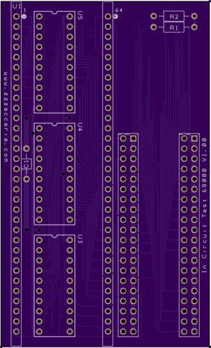 68000 probe head PCB check image, bottom